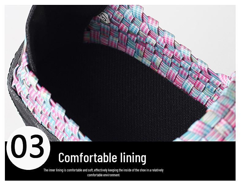 Women's Breathable Woven Sports Flats - Spring/Summer 2020 Collection