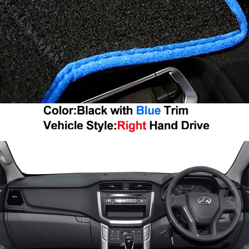 Car Auto Inner Dashboard Cover For MAXUS LDV T60 T70 LHD RHD Dashmat Carpet Cape Sun Shade Pad Rug Anti-sun Anti-UV Protector