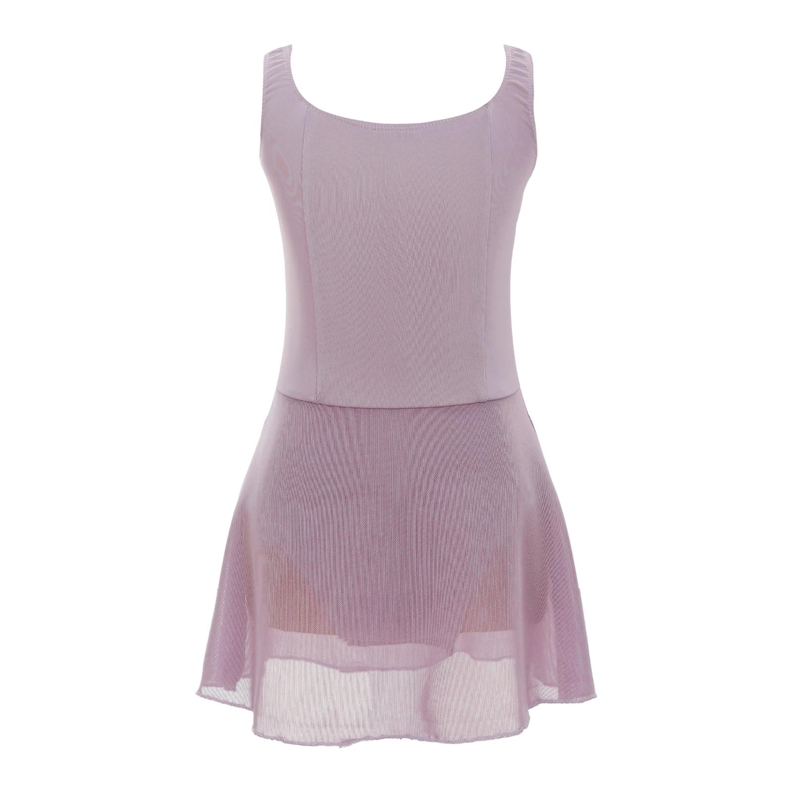 

Дитячий купальник для танців на широких бретелях, однотонний, без рукавів, боді, для балету, гімнастики, тренувань, виступів