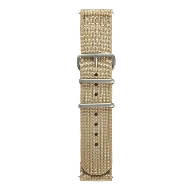 

[YSuqiBB] Watch band 18mm/20mm/22mm high quality nylon knit band waterproof and durable, lightweight and flexible, fits your wrist, easy to install, 7