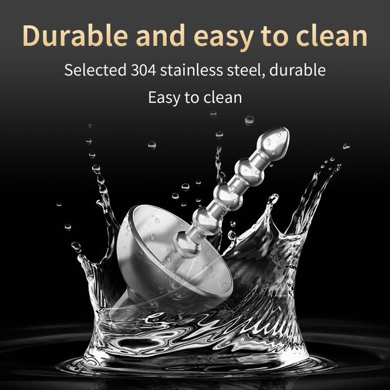 Elektrický šok Koňské oko Tyč Uretrální stimulátor Penis Plug Nerezová ocel Tahací kulička Pánský masturbátor Vlny Katetr Sexuální hračky