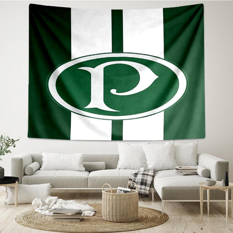 Palmeiras Print Tapestry, Backdrop, Easy Setup, Ideal for Bedroom, Office & Living Room, with Aesthetic Wall Hanging Decor.