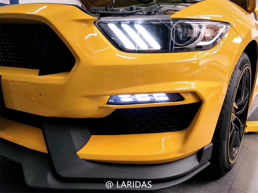 Turn Signal Indicator Lights for 2015-2017 Ford Mustang Bumper