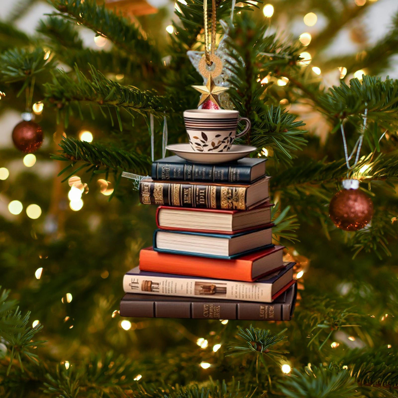 

Подвеска на зеркало заднего вида автомобиля, рождественское подвесное украшение, свисающее акриловое украшение-шарм with Cup