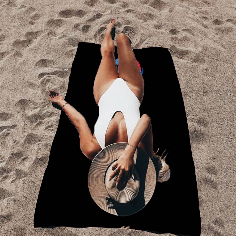 FT R-TOTALS Game Microfiber Printed Beach Towel Mountain Climbing Yoga Beach Swimming Running Absorbent Soft Towel