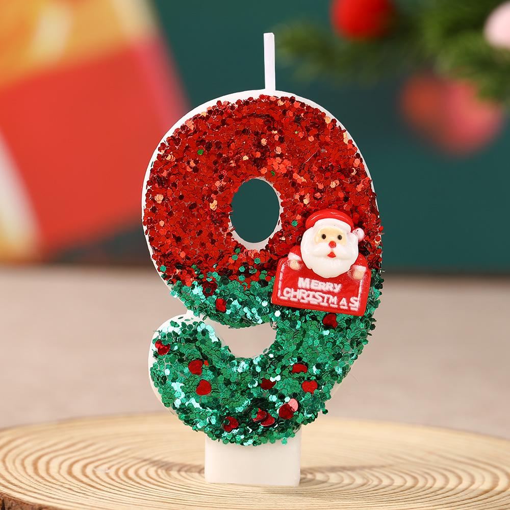 Santa Claus DIY Digital Candle for Holiday Parties