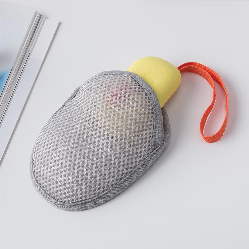 Exfoliating Mesh Soap Bag with Drawstring
