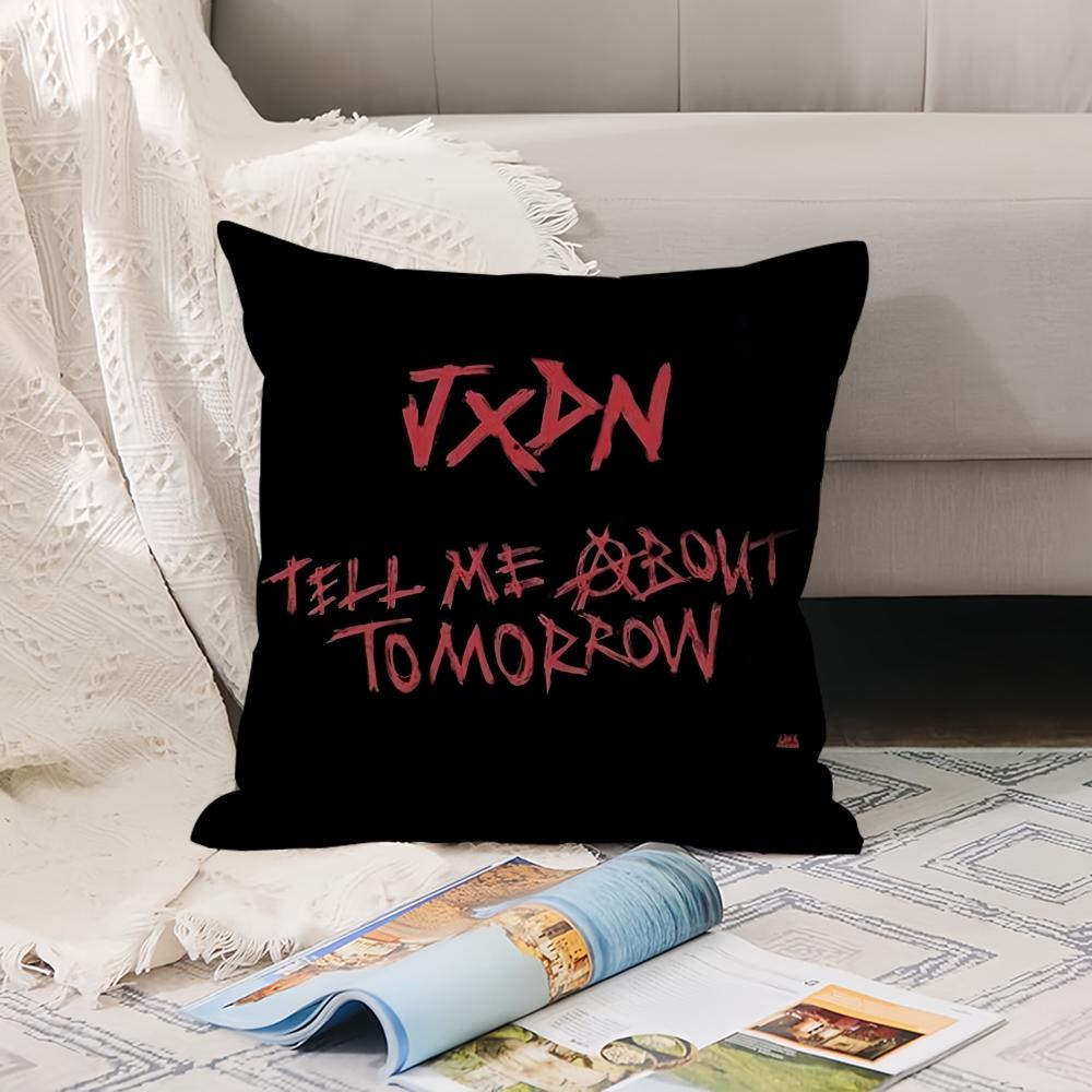 Singer Jxdn Tell Me About Tomorrow Pillow Case Office Cushions Suitable For Sofa Car Bedroom Decorative Cushion Cover