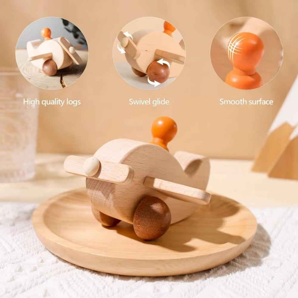 Detachable Simulation Airplane Model Brain Game Aircraft Montessori Toys  Home Decor