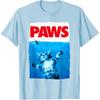 Xiongying Paws Cat and Mouse Top, Cute Funny Cat Lover Parody T-Shirt