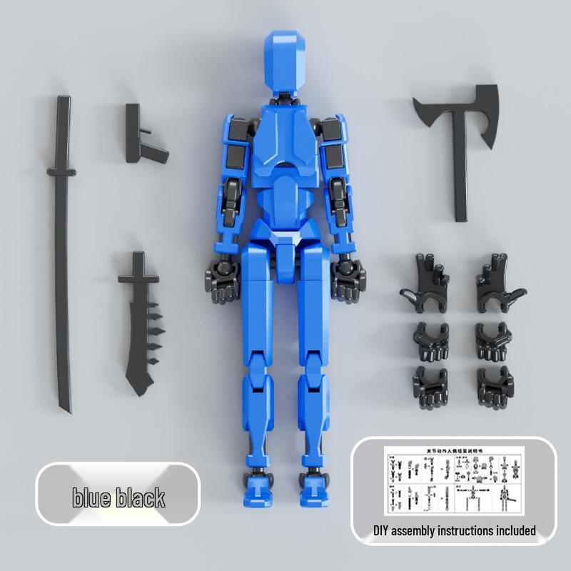 Multi-joint Movable Figure Assembly Toy and Ornament