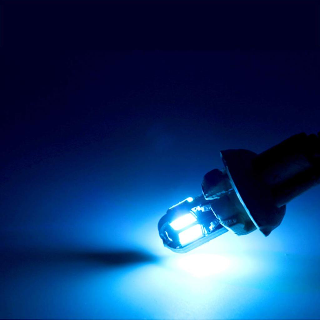 MDLUFY LED T10 Ice Blue Clearance Lamp W5W 168 194 5730 8SMD Car