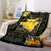1pz Pikachu, Coperta Pokémon Morbida Calda per Tutte le Stagioni per Divano, Letto, Auto, Ufficio Design Vivace Colorato, Regalo Durevole & Accogliente
