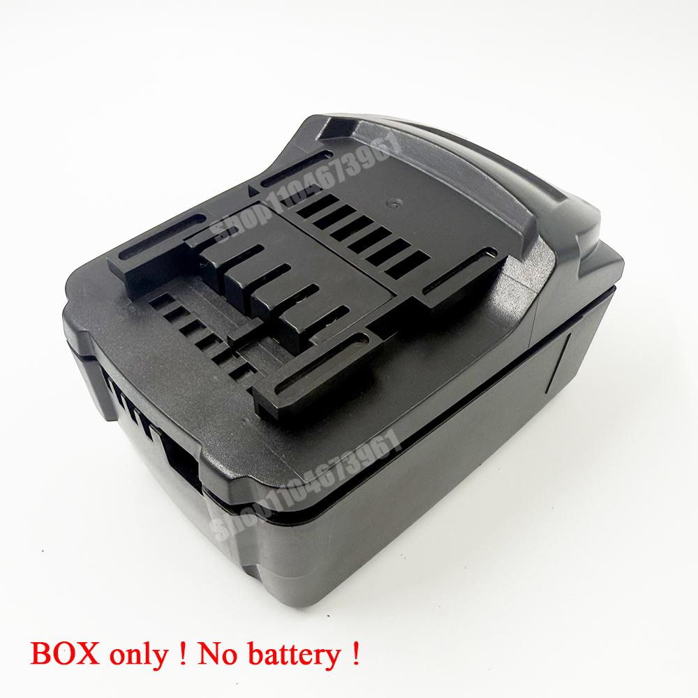 Lithium Battery Plastics Case Storage Box Protection Circuit Board for Metabo 18V Li-ion Battery BS18LT PCB BMS Shell Housings