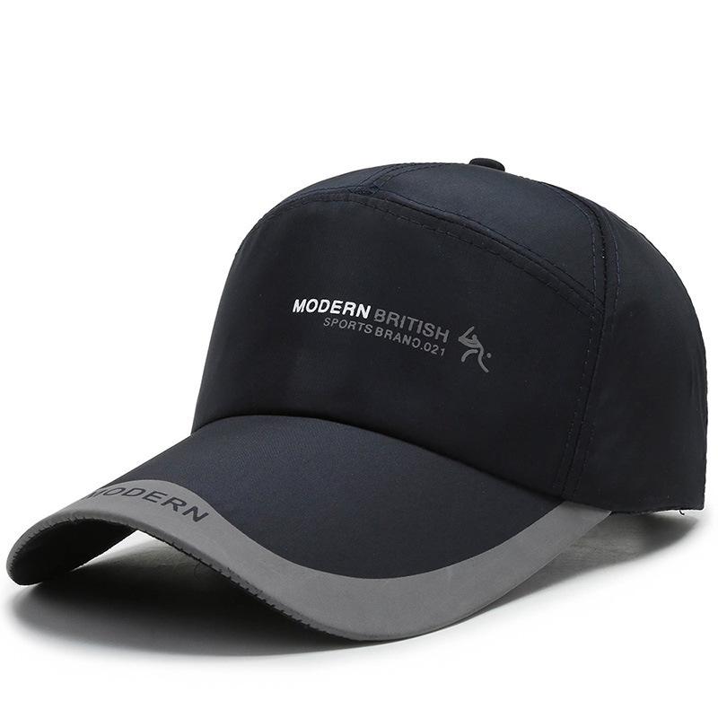 Spring And Autumn Hat Men'S Extended Brim Baseball Cap Outdoor Men'S Fishing Cap Sunshade Sunscreen Sports Cap Cap