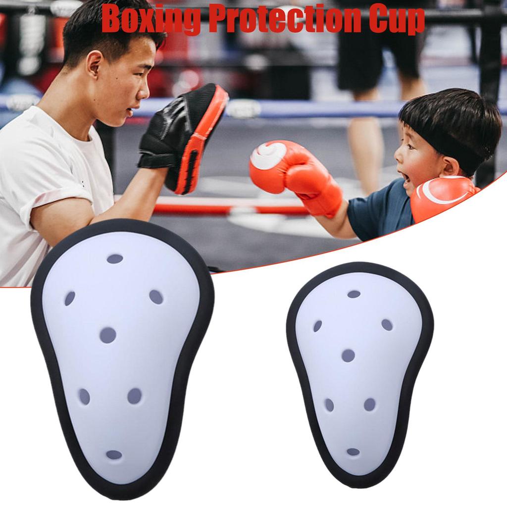 Cup Groin Athletic Protector Crotch Sports Guard Mens Box Cricket Breathable Guard Kids Sports T7X9
