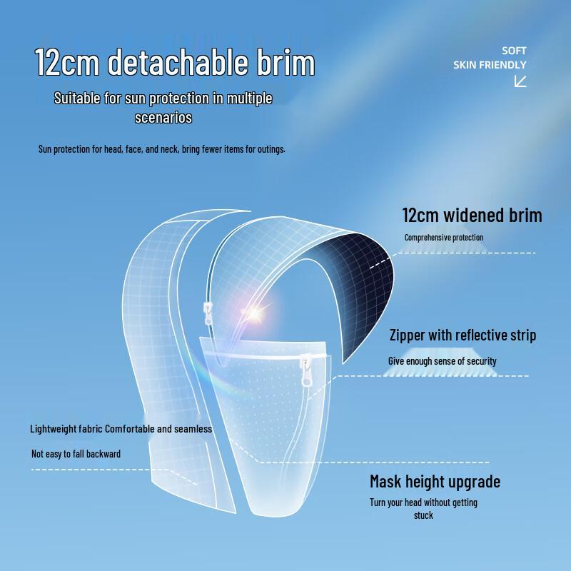 Warrior Men's UPF50+ Sun Protection Hoodie