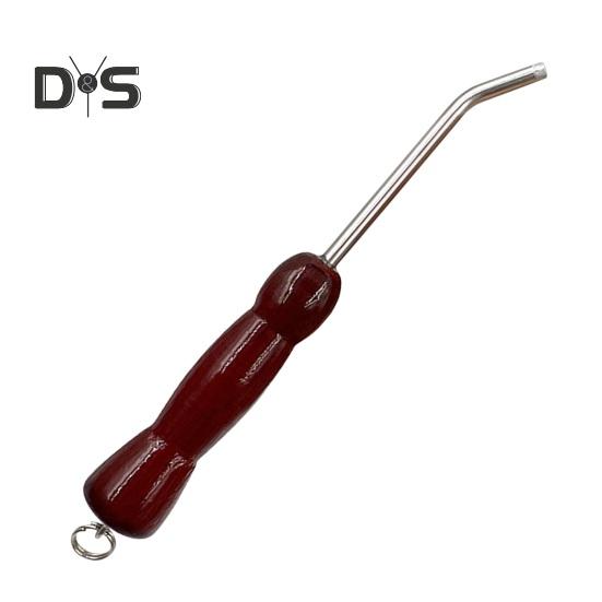 

Регулировочный инструмент для рыболовного крючка из нержавеющей стали с деревянной ручкой Корректор крючка для зонтика-кальмара Инструмент для исправления рыболовных крючков Рыболовные принадлежности красный