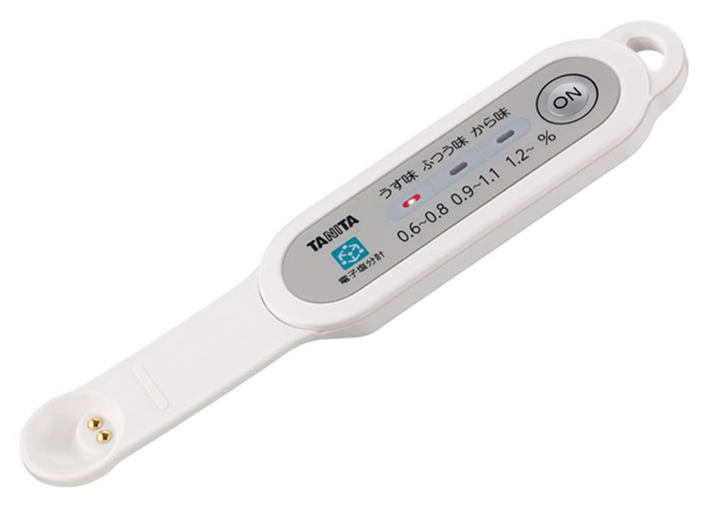

Tanita Salt Meter White Waterproof WH Salt Spoon SO-312 - білий