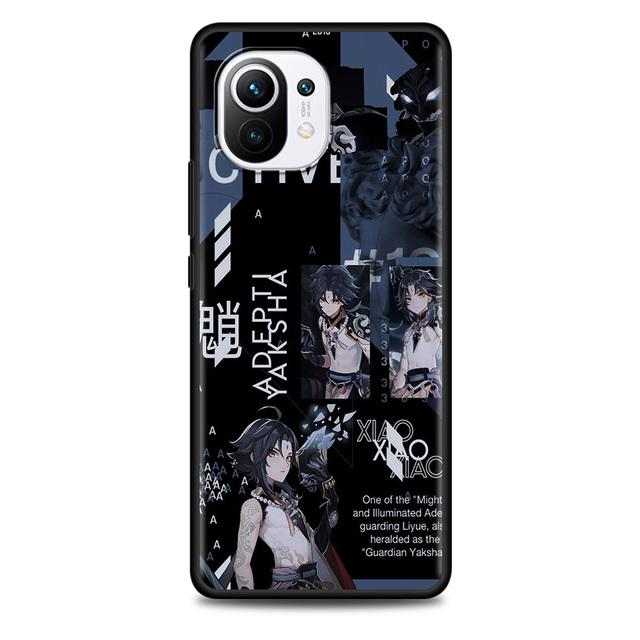 

Игровой чехол Genshin Impact для Poco X3 M3 Pro Nfc F1, чехол для Mi Note 10 Lite Para для Mi Cc9 Pro Cc9e A3 A2, чехол For Mi CC9