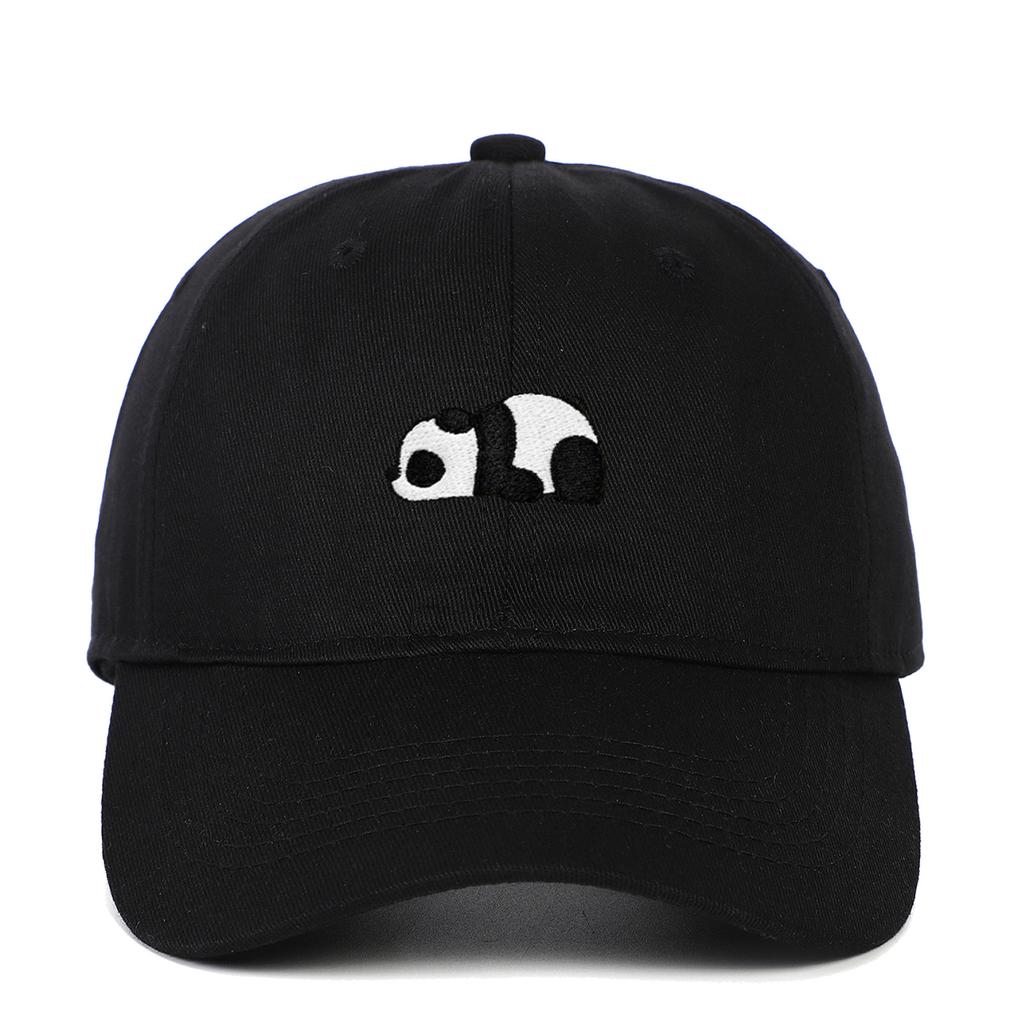 1pc Unisex Panda Embroidery Baseball Caps for Women,outdoor Sports Fishing Summer Peaked Adjustable Driver Caps for Daily Wear