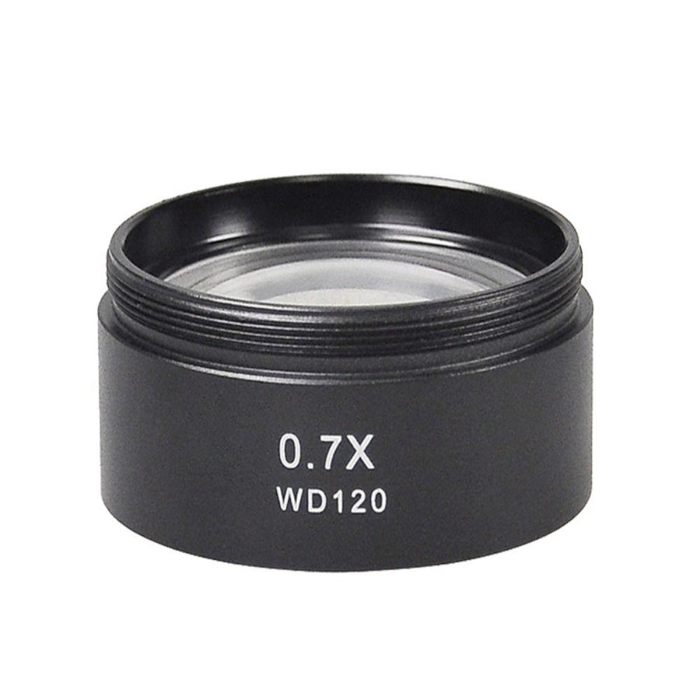 WD165 0.5X WD120 0.7X Microscope Auxiliary Objective Optical Glass Anti-oil Fume Barlow Lens HD High Quality Magnifying Glass