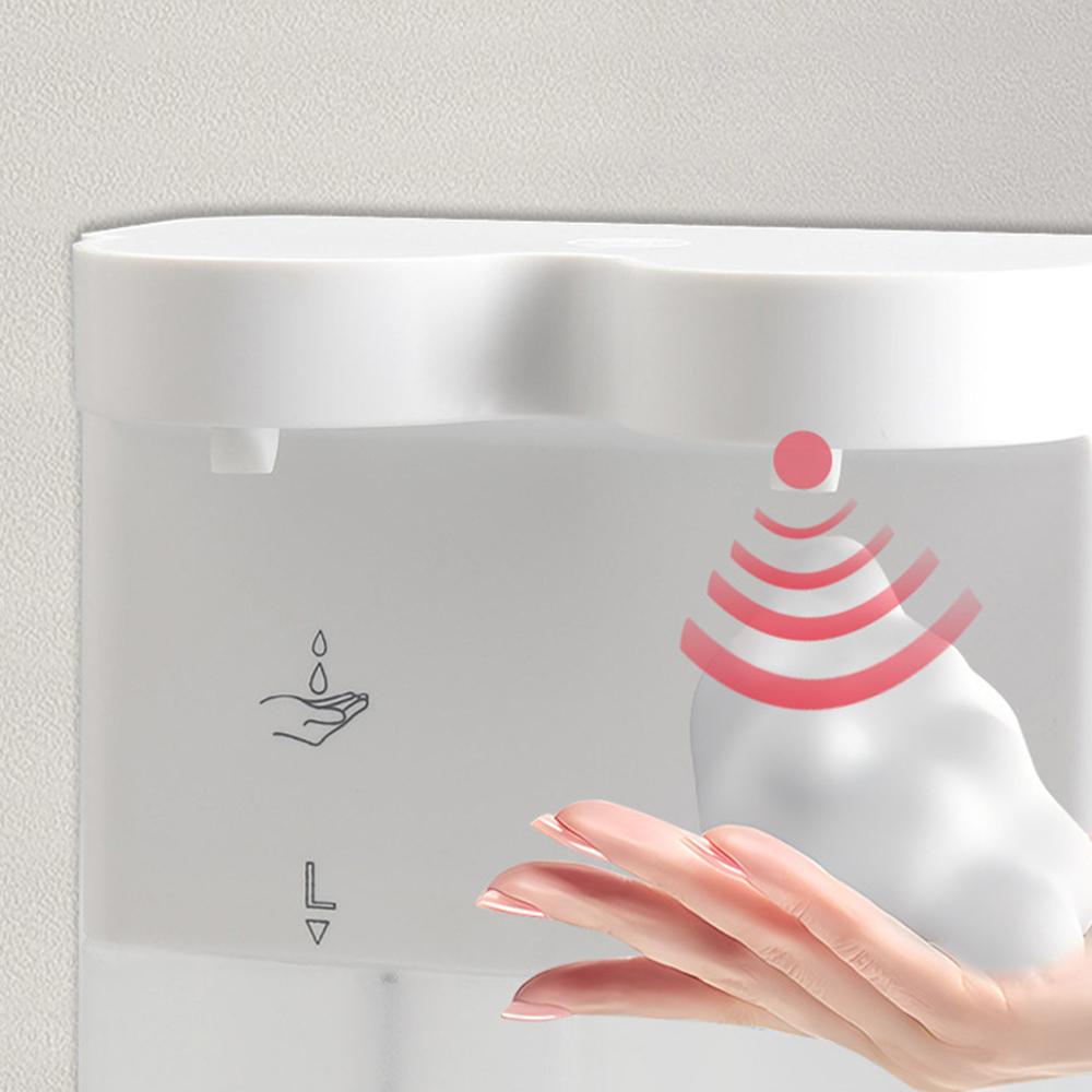 2-in-1 Automatic Induction Detergent Machine Hand Sanitizer Machine Household Wall Mounted Automatic Induction Foam Hand Soap