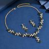 European and American Suits Bridal Retro Versatile Flowers, Wedding Necklaces, Earrings, Wedding Accessories, Banquet Ladies