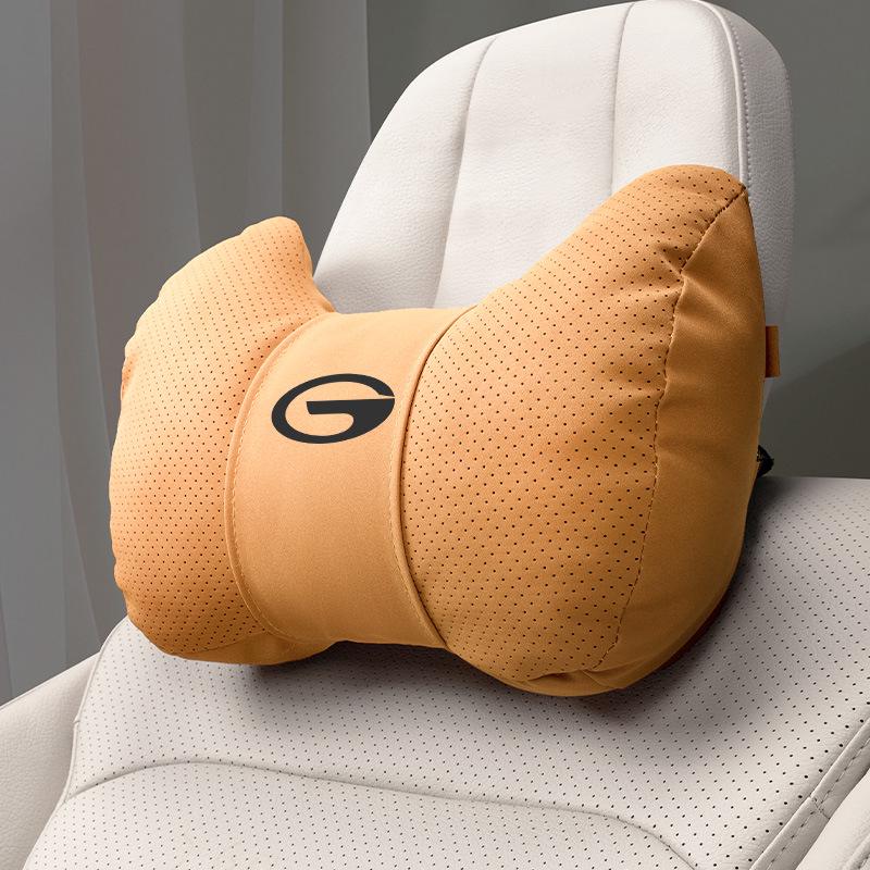 Trumpchi Car Headrest Neck Pillow & Lumbar Support Cushion Set for GS3/4/8 & M8/6PRO
