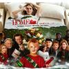 Home Alone Christmas Print Flannel Blanket High Quality Warm Comfortable Cover for All Seasons Perfect for Gifts Home Decor