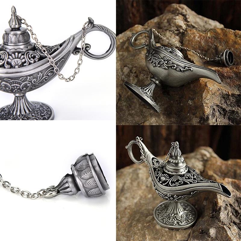 1Pc Hot Aladdin Magic Genie Light Oil Lamp Pot Aladdin Lamp Stunning Decoration