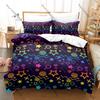 Cartoon Star Bedding Set Single Twin Full Queen King Size Bed Set Adult Bedroom Duvetcover Sets Anime Bed Sheet Set