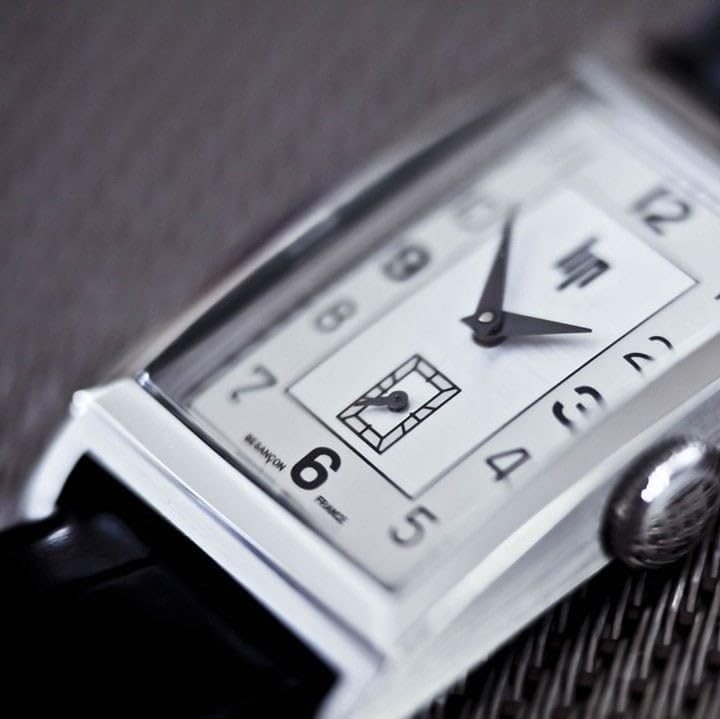 RIP Churchill T18 Silver Crocodile Dark Gray Leather