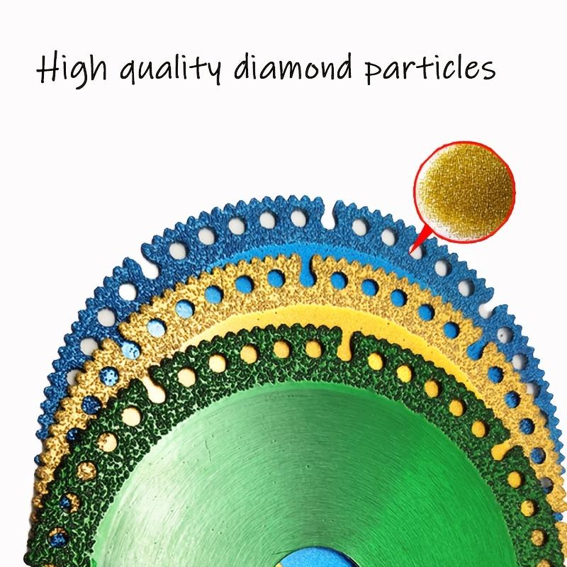 Unbreakable Disc: With The Diamond Grinding Wheel For Smooth Slicing, Chamfering Of Tile, Marble, Slate, PVC Pipe And Wood!