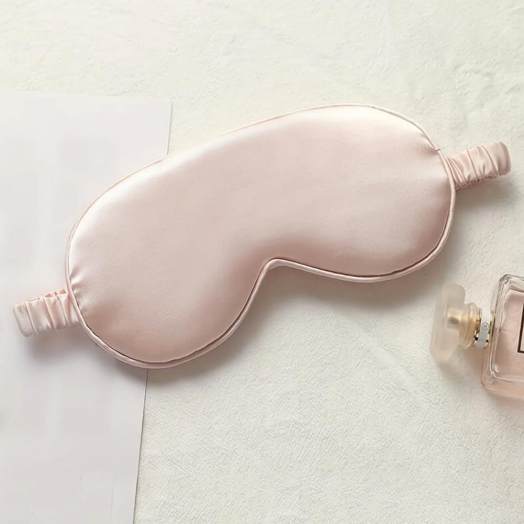 Imitated Silk Eye Patch Shading Sleep Eye Mask Eyepatch Travel Relax Cover Eyeshade Health Sleeping Shield Eye Care Tool