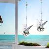 Water Crystal Garden Sun Catcher Window Decor With Geometric Shape For Modern Home Decoration