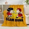1PC Anime Basketball Heroes Flannel Blanket Gift, Suitable for Both Men And Women, Soft Ideal for Beds And Sofa, Birthday Or Christmas Gift