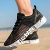 Scarpe da Wading per Pesca Scarpe da Acqua Uomo Allacciatura Uomo Aqua Traspiranti Wading da Trekking Spiaggia Asciugatura Rapida Scarpa da Acqua Outdoor