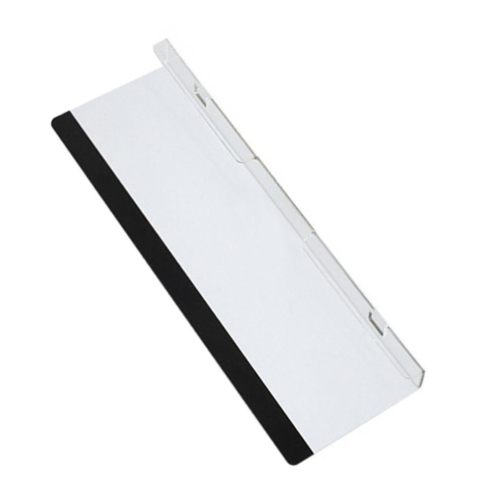 2Pcs Acrylic Monitors Bottom Memo Board Transparent Acrylic Monitor Memo Board  Mobile Phone Pen