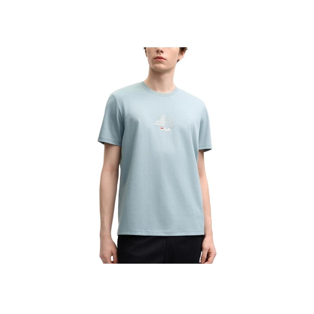 New FILA T Shirt Men's Ink White Blue F11M518101F-BU