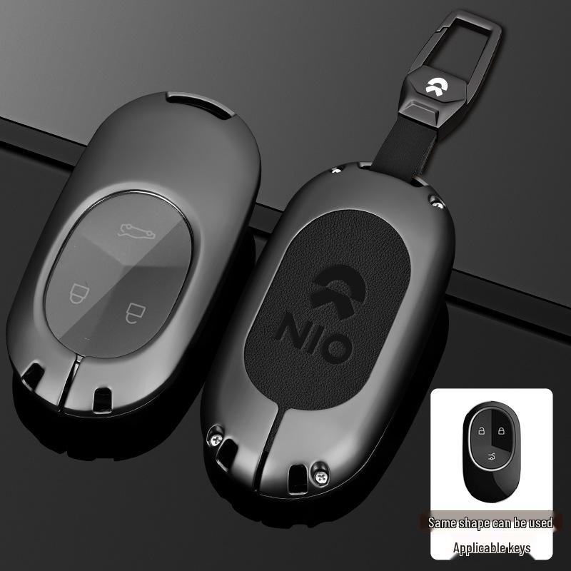 Premium Nio Schlüsselhülle für ET5, ET7, ES7, EC7 - High-End Autozubehör mit Herren-Schalenverschluss