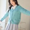 VICTORIA&VERA Women's Round Neck Knit Cardigan