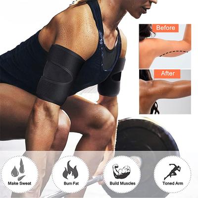 1 Stück Sauna Arm Trimmer für Frauen Paar Schweißbänder Armformer Schlankheitswickel Verstellbar für schlaffe Arme