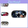 Refantazio Fantasy Theme Nylon Pencil Bag With Spacious Storage For Students