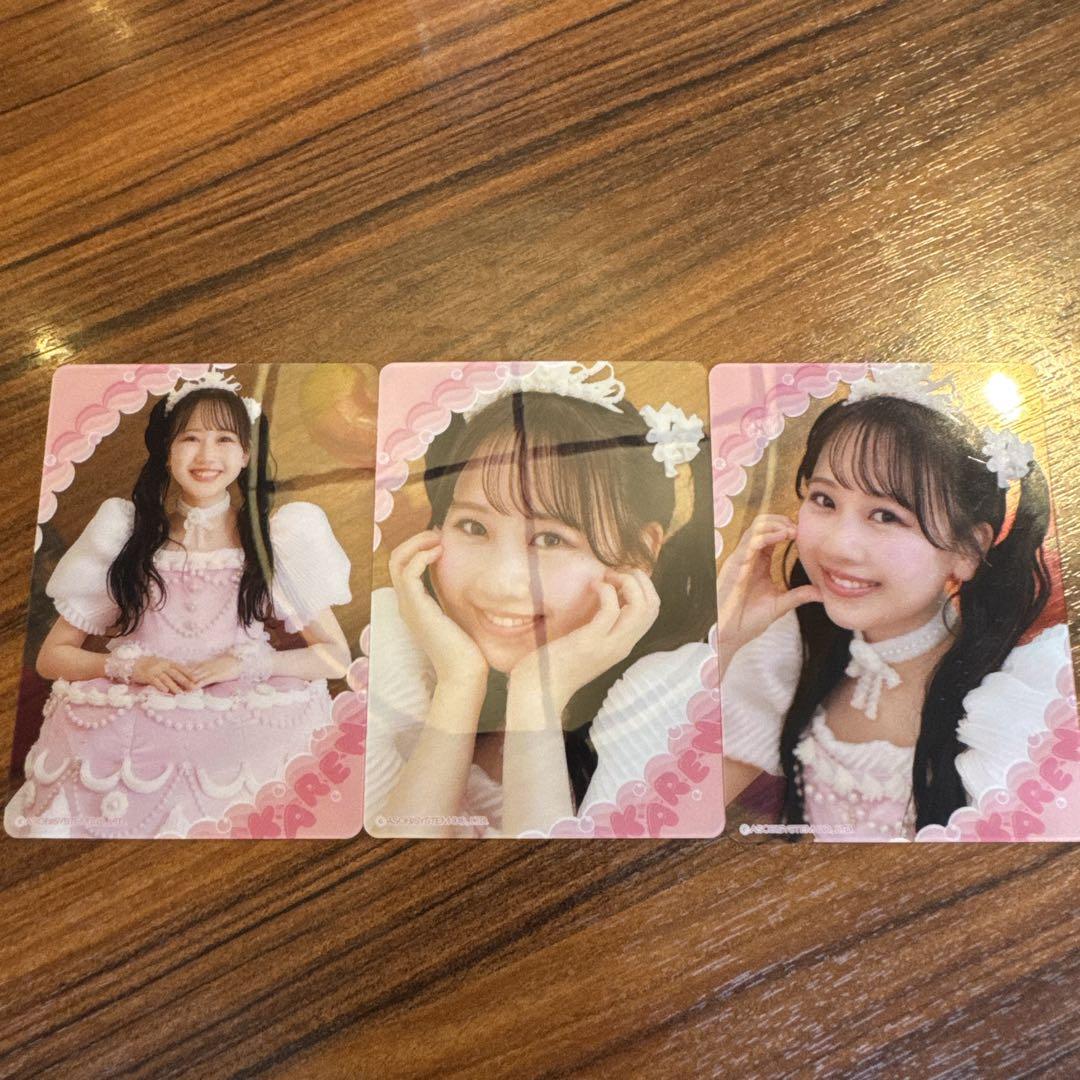 

[Б/У] Карен Мацумото FRUITSZIPPER 3-я годовщина. Прозрачная карта Завершено