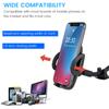Car Phone Holder Mount 360° Rotatable Long Arm Windshield Phone Cradle with Suction Cup 1.9-4.1in Mounting Seat Non-Slip