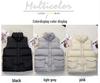 2023 Women's Winter Bread Style Short Down Cotton Padded Vest - Sleeveless, Casual Korean Fashion