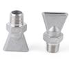 Corrosion Resistant Air Knife Spray Nozzle Flat Fan Spray Nozzle  Industrial Water Jet