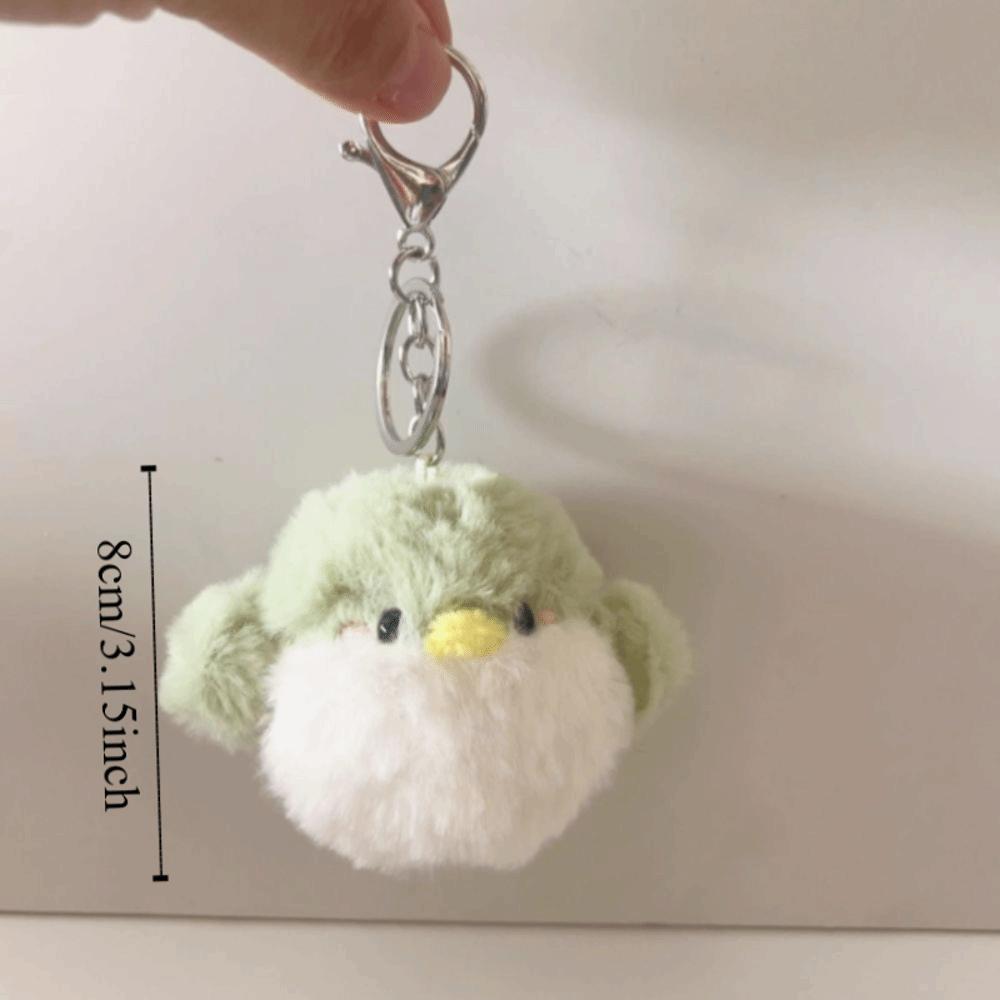 Key Ring Bird Plush Pendant JinYoung Jackson Bird Key Ring Cartoon GOT7 Plush Keychain Kids Toy