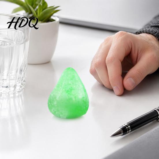 Relaxation Desk Toy Water Drop Stress Relief Toy, Anxiety Reduction Waterdrop Sensory Clear Finger Exercise Pinch Fidget Portable Decompression Ball